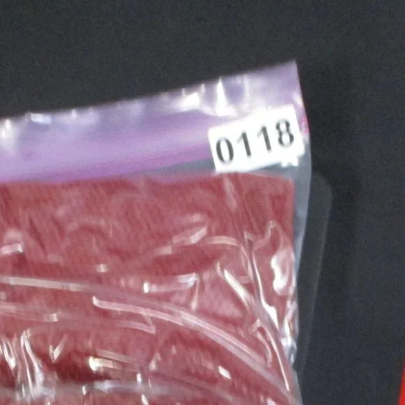 Perry Ellis 360‎ Long Sleeve Shirt Quarter Zip Burgundy Red Men Size | L - Picture 8 of 8